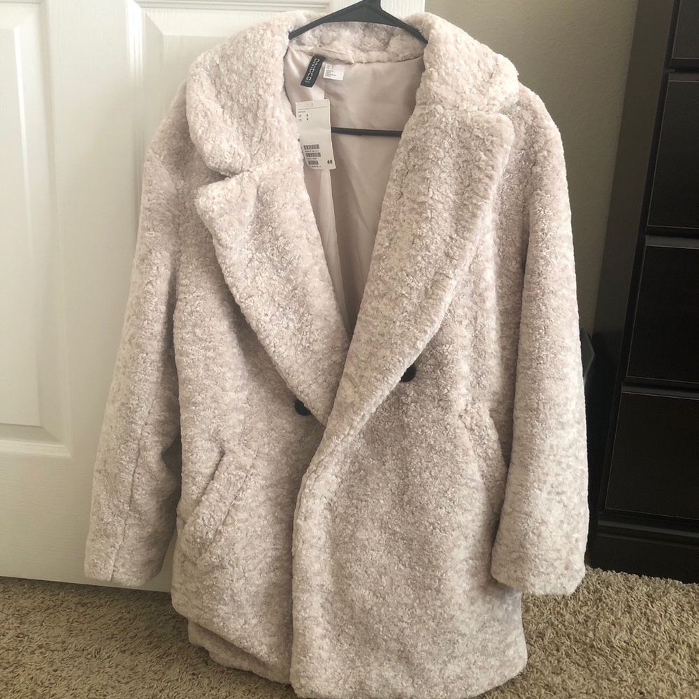 H&M Teddy Bear coat